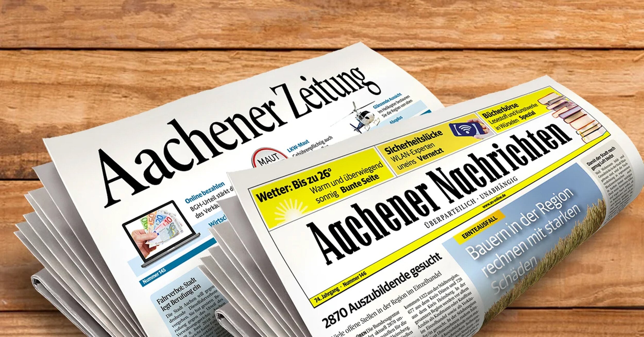 Overname Aachener Verlagsgesellschaft door Mediahuis afgerond. Mediahuis voortaan hoofdaandeelhouder van Medienhaus Aachen.