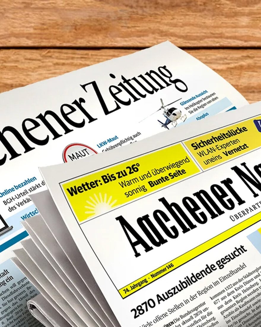 Overname Aachener Verlagsgesellschaft door Mediahuis afgerond. Mediahuis voortaan hoofdaandeelhouder van Medienhaus Aachen.
